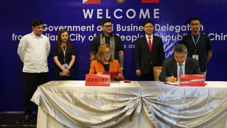 Davao City, Jinjiang, China ink trade deals