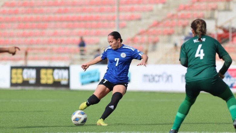 Filipino women footballers demolish Pakistan 4-0 in Tajikistan
