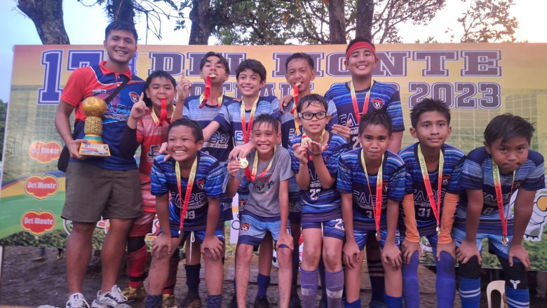 Southshield FC wins 3 trophies at Del Monte Cup Bukidnon