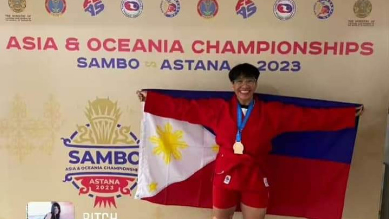Pilipinas Sambo wins 3 medals in 2023 Asian Oceania Sambo Championship