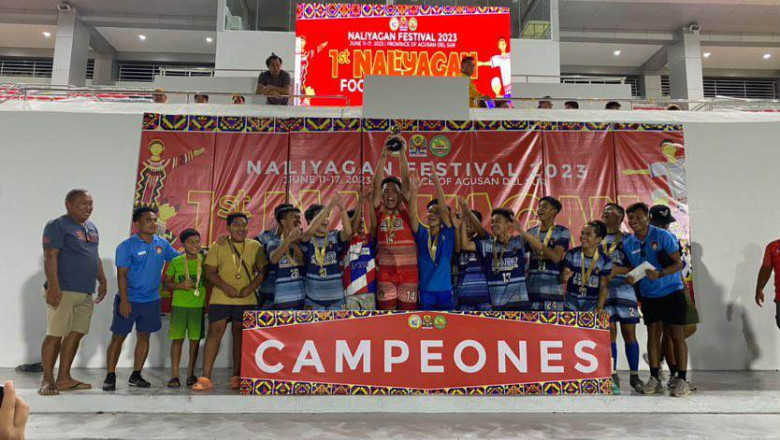 Davao football teams win big in 1st Naliyagan Football Cup 2023