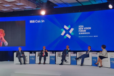 Globe Group woos global investors with cutting-edge digital solutions at Caixin Asia New Vision Forum