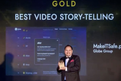 Globe Group's #MakeITSafePH campaign against cyberbullying wins Gold at PR Awards Asia 2023