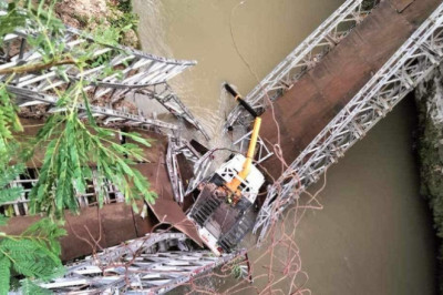 1 patay ug angol sa pagkahugno sa gitukod nga tulay sa Brgy. Malamba,  Marilog