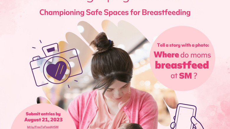 SM Cares promotes safe spaces for breastfeeding  with Free to Feed Photo Campaign