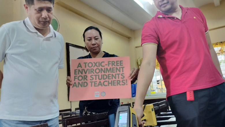 On-site inspection pushed, group urges schools to ensuretoxic-free environment for students and teachers