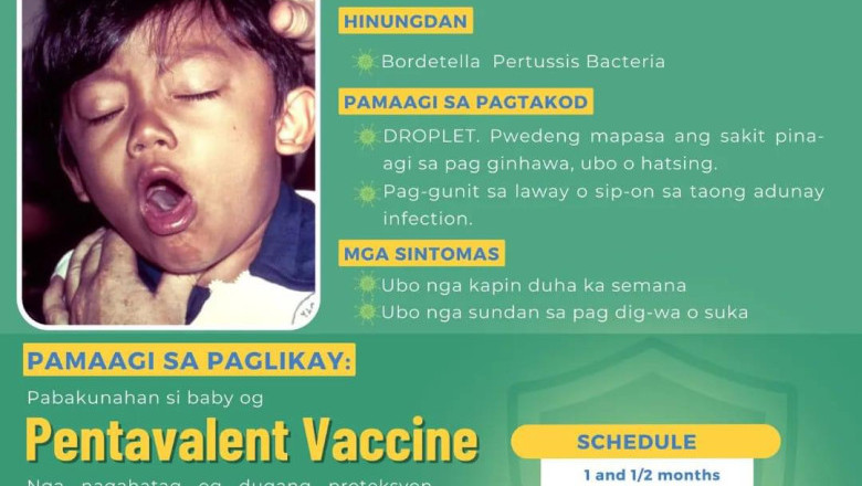DOH promotes Pertussis vaccination