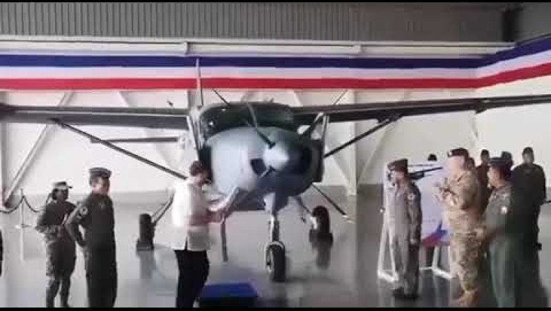 Amerika, nagbigay ng bagong eroplano sa Pilipinas