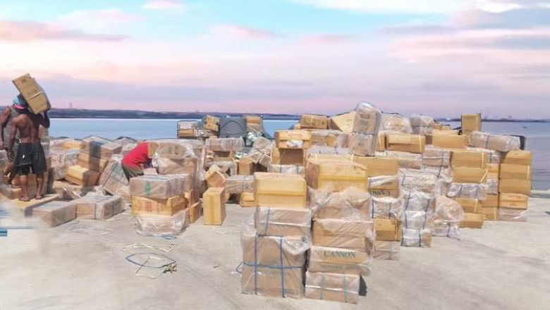 P28-M smuggled tobaccos seized in Davao City coastal area