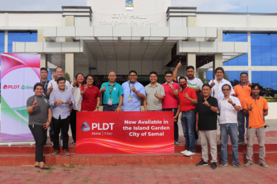 PLDT fiber expands to Samal Island