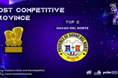 DavNor regains spot as 2nd Most Competitive Province in PH