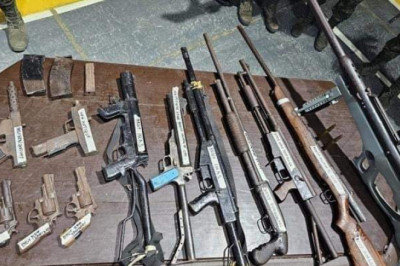 Usa ka dosenang loose firearms, gisurender sa mga kandidato sa BSKE sa North Cotabato