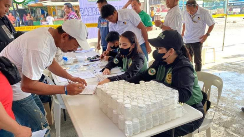 600 drivers in Davao Region undergo drug test in PDEA’s “Oplan Harabas”