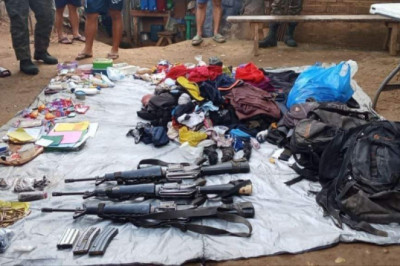 Guns, war materials seized after Bukidnon clash
