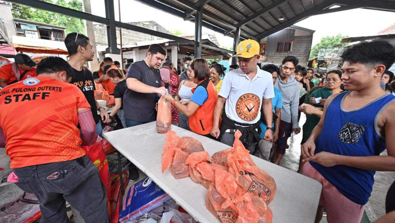 Rep. Duterte aids flood, landslide victims in Davao Region
