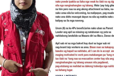 Sugilanong  Angels in Red Vest: Istoryang kaagi sa program implementers