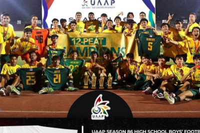 Cabantian teens help FEU win 12th UAAP juniors football crown
