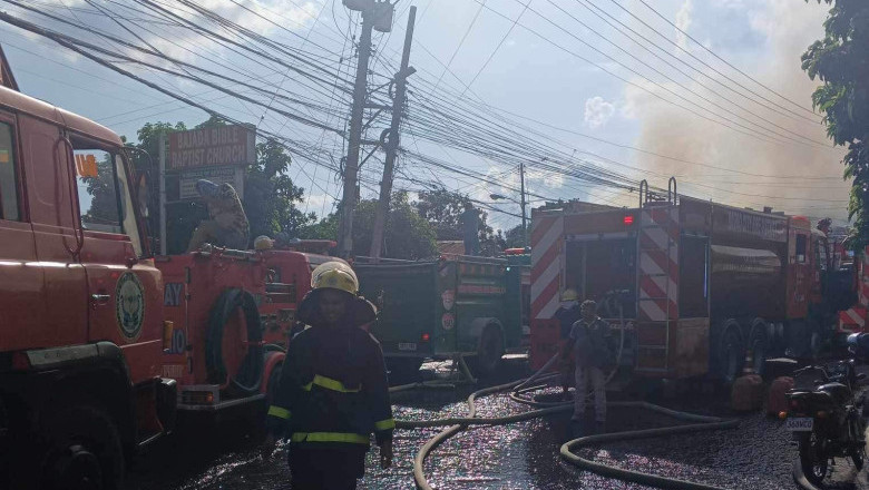 60-anyos patay atol sa sunog sa Brgy. 19-B