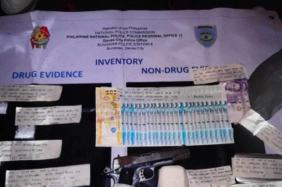 Droga ug armas nakuha kang alyas Iyok