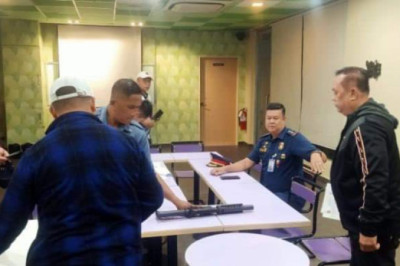 KOJC pastor turns over Quiboloy's 5 guns to authorities