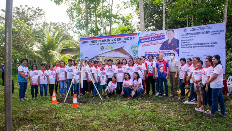 Bong Go pushes for local health infrastructure