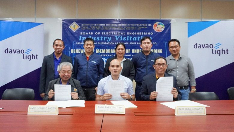 Davao Light and IIEE Davao strengthen partnership for professional development
