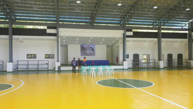 Regional evacuation center opens in Mati City