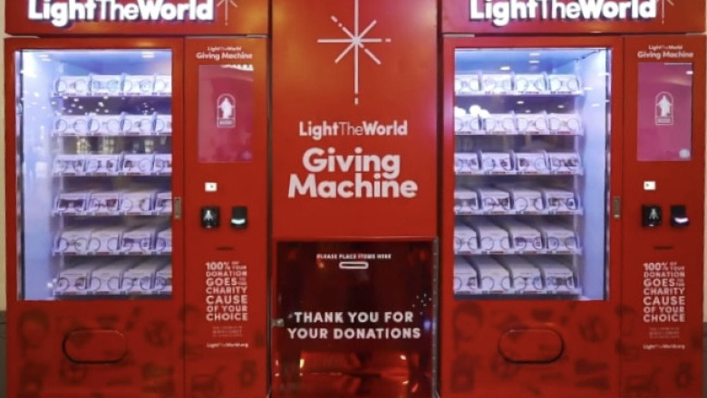 Group to launch Light the World vending machines Nov. 14