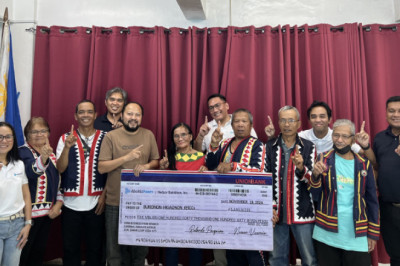 Hedcor turns over ₱5.1M royalty shares to Bukidnon Tribal Communities