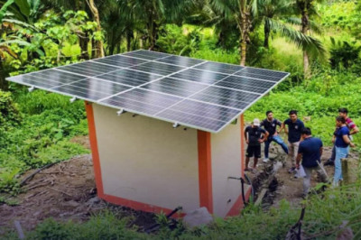 Davao 𝐂𝐢𝐭𝐲 𝐛𝐮𝐢𝐥𝐝𝐬 𝐬𝐨𝐥𝐚𝐫 𝐢𝐫𝐫𝐢𝐠𝐚𝐭𝐢𝐨𝐧 𝐬𝐲𝐬𝐭𝐞𝐦 𝐢𝐧 𝐏𝐚𝐪𝐮𝐢𝐛𝐚𝐭𝐨