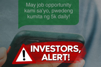 SEC Davao, nagpapaalala ukol sa Tasking and Recharging Scam