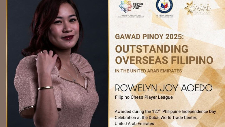 Chess and Champion Spirit: Davaoeña Rowelyn Joy Acedo named Outstanding OFW in Dubai