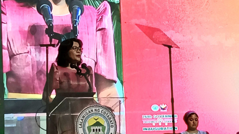 Cotabato Governor Mendoza takes oath for second term; vows to  uphold genuine and compassionate governance