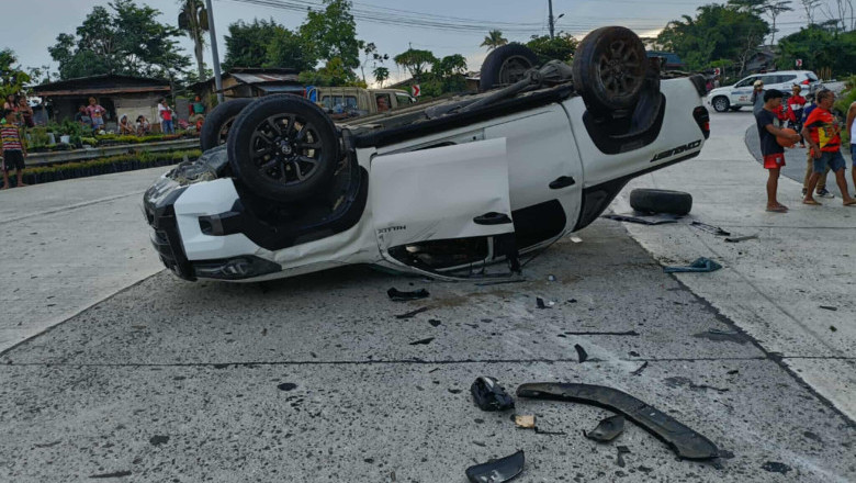 3 ANGOL HUMAN NATUWAD ANG HILUX SA DISGRASYA SA MARILOG