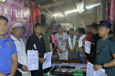 5 MEN NABBED AS DRUG DEN DESTROYED IN DAVAO DE ORO