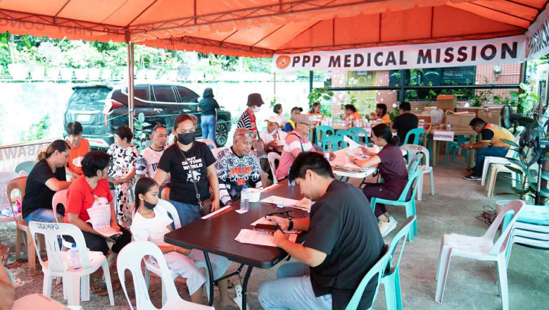500 residents in Brgy. 14-B benefit from Pulong-Pulong ni Pulong medical mission