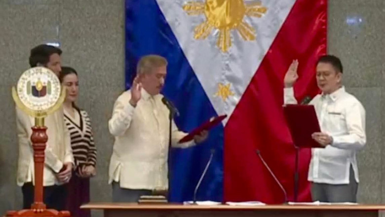 ESCUDERO, PINALITAN BILANG PANGULO NG SENADO
