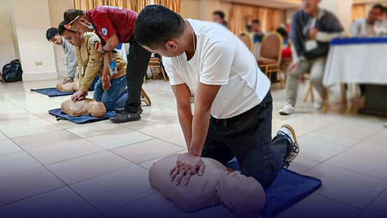 Davao City bus security staff  c𝐨𝐦𝐩𝐥𝐞𝐭𝐞 𝐭𝐫𝐚𝐢𝐧𝐢𝐧𝐠