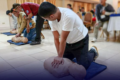 Davao City bus security staff  c𝐨𝐦𝐩𝐥𝐞𝐭𝐞 𝐭𝐫𝐚𝐢𝐧𝐢𝐧𝐠