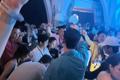Rep. Sandro Marcos Reportedly Seen at Singapore’s Amber Lounge During F1 Weekend