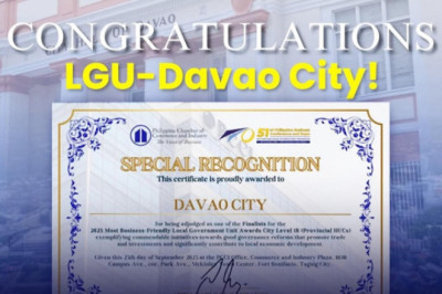 Davao City  one of the most business-friendly cities - PCCI