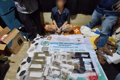 18-year old nabbed in Davao City buy-bust op; P1. 6-M marijuana  seized
