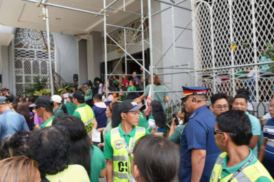 DCPO ensures peaceful, orderly  motorcade and prayer rally