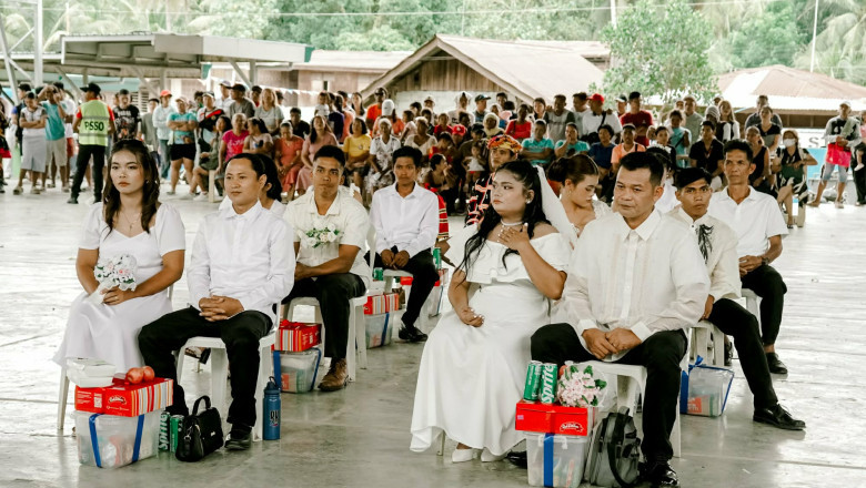 14 Couples Tie the Knot in Paquibato Mass Wedding on 32nd Araw Celebration