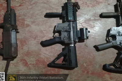 Army recovers several guns, war materiel in Surigao del Sur