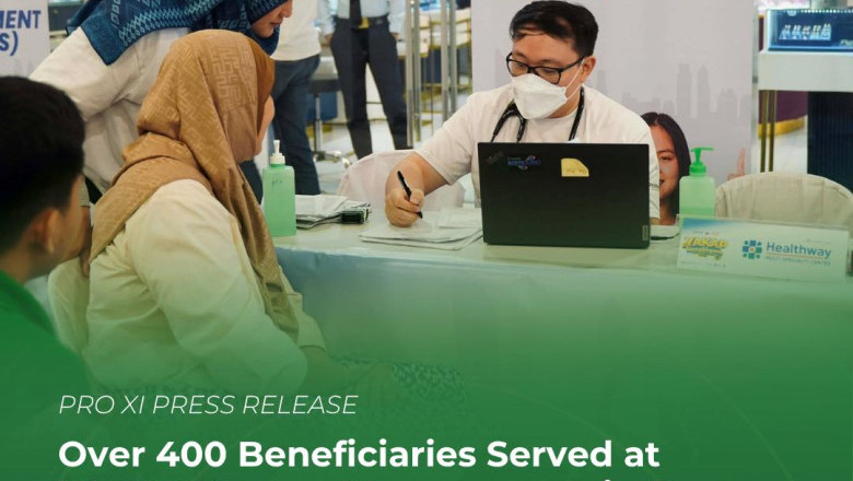 Over 400 beneficiaries served 𝗮𝘁 𝗬𝗔𝗞𝗔𝗣 𝗣𝗮𝗿𝗮 𝘀𝗮 𝗠𝗮𝗻𝗴𝗴𝗮𝗴𝗮𝘄𝗮 𝗶𝗻 𝗗𝗮𝘃𝗮𝗼