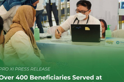 Over 400 beneficiaries served 𝗮𝘁 𝗬𝗔𝗞𝗔𝗣 𝗣𝗮𝗿𝗮 𝘀𝗮 𝗠𝗮𝗻𝗴𝗴𝗮𝗴𝗮𝘄𝗮 𝗶𝗻 𝗗𝗮𝘃𝗮𝗼