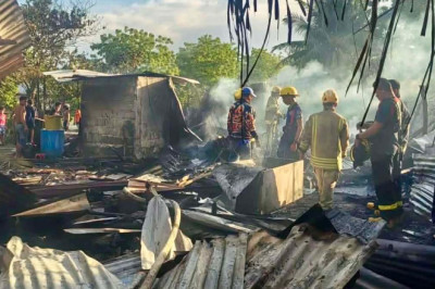 Duterte offices extend immediate aid to fire-affected families