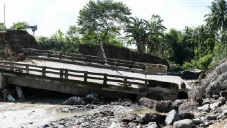 Bridge in Callawa Built in 2017 Under P184.5-M DPWH Project Collapses Amid Flooding