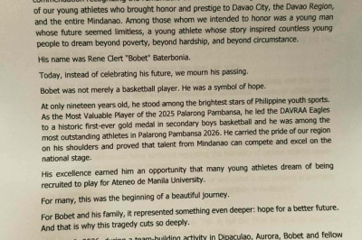 Imbestigasyon sa kamatayon ni Bartebonia ug Adili, gipanawagan sa Davao City Council
